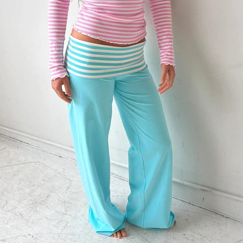 The "Cute-But-Comfy" Fold-Over Trouser