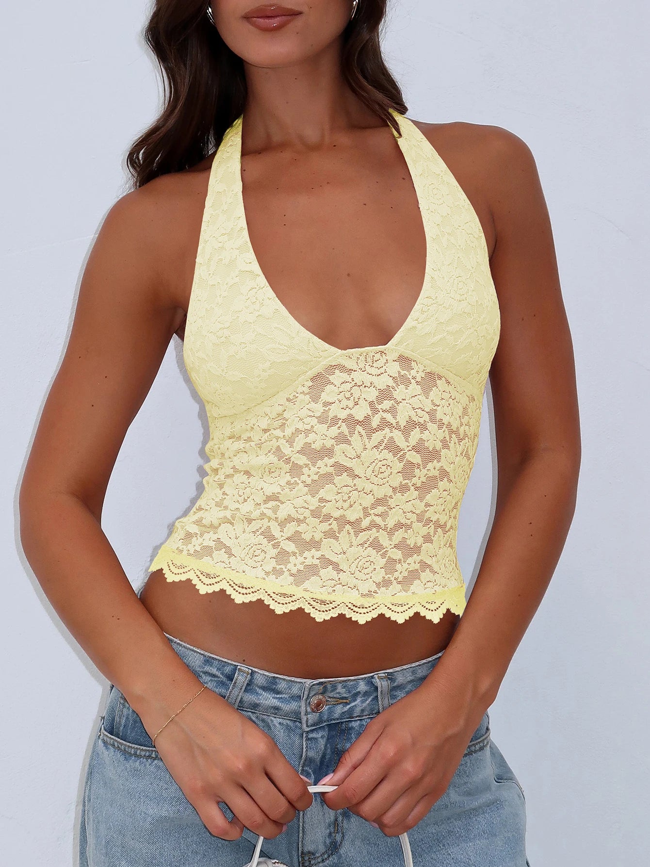 00s Dreamgirl See-Through Top