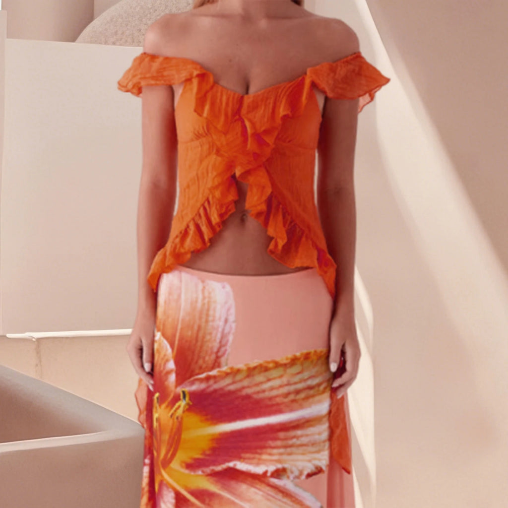 Asymmetrical & Unbothered top