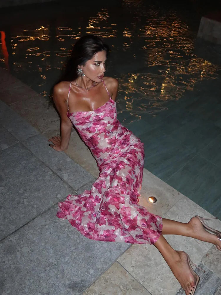 The "Ex-Blocker" Floral Bodycon