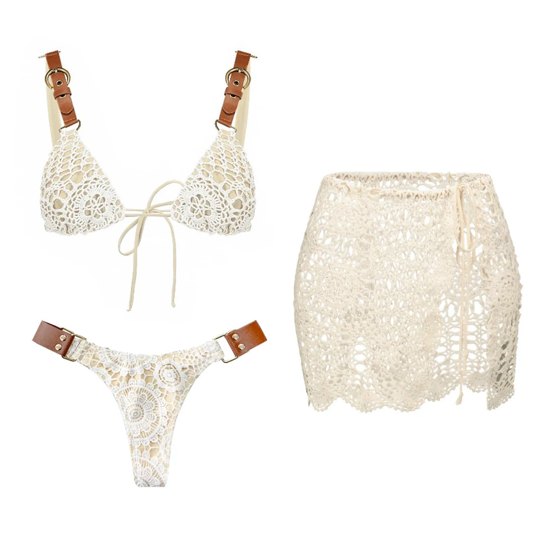 The Sahara Sunset 3-Piece Crochet Set